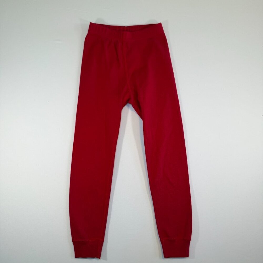 HANNA ANDERSSON Cotton 2 Pc Pajama PJ Set Red Kids Sz 5 (110) - Picture 7 of 10